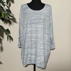 CJ Banks long sleeve T-shirt. Size 3X